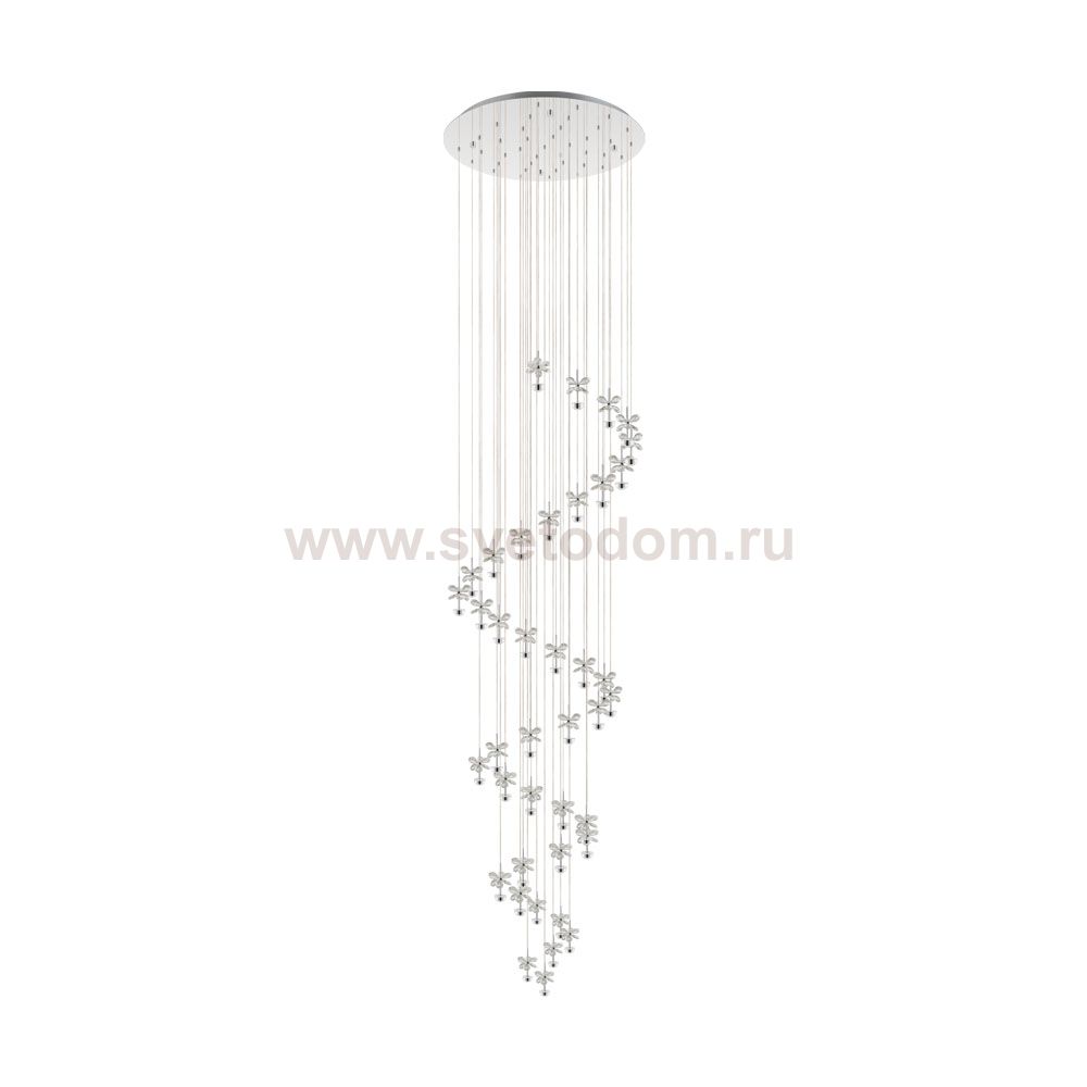 Подвесной потолочный светильник (люстра) PIANOPOLI 1 светодиодный Eglo 39545