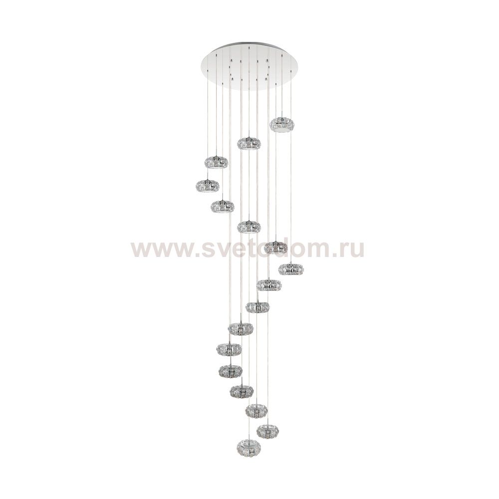 Подвесной потолочный светильник (люстра) CORLIANO 1 светодиодный Eglo 39546