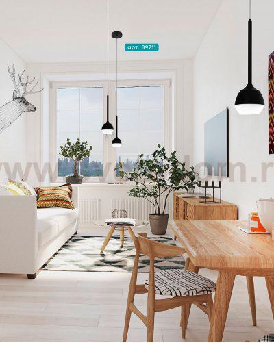 Подвесной потолочный светильник (люстра) NUCETTO светодиодный Eglo 39711