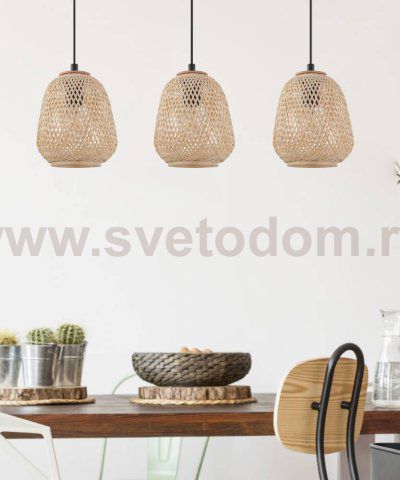 Подвесной потолочный светильник (люстра) DEMBLEBY Eglo 43262