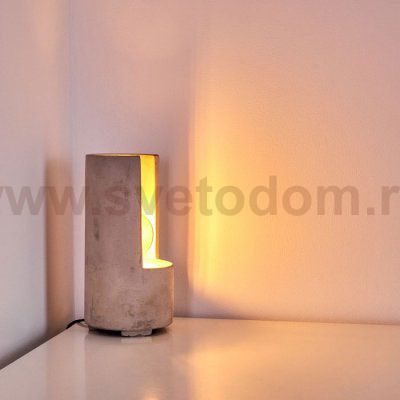 Настольная лампа из бетона лофт стиля Eglo 49111 LYNTON 270*140мм