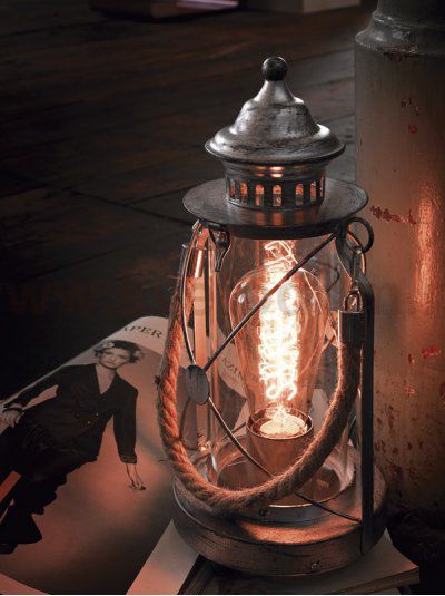 Настольная лампа в виде керосинка Eglo 49284 BRADFORD