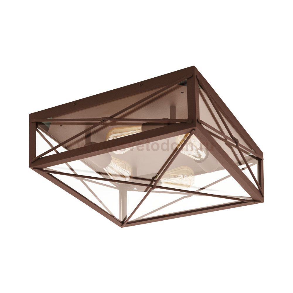 Уличный настенно-потолочный светильник GAUDESI Eglo 64752