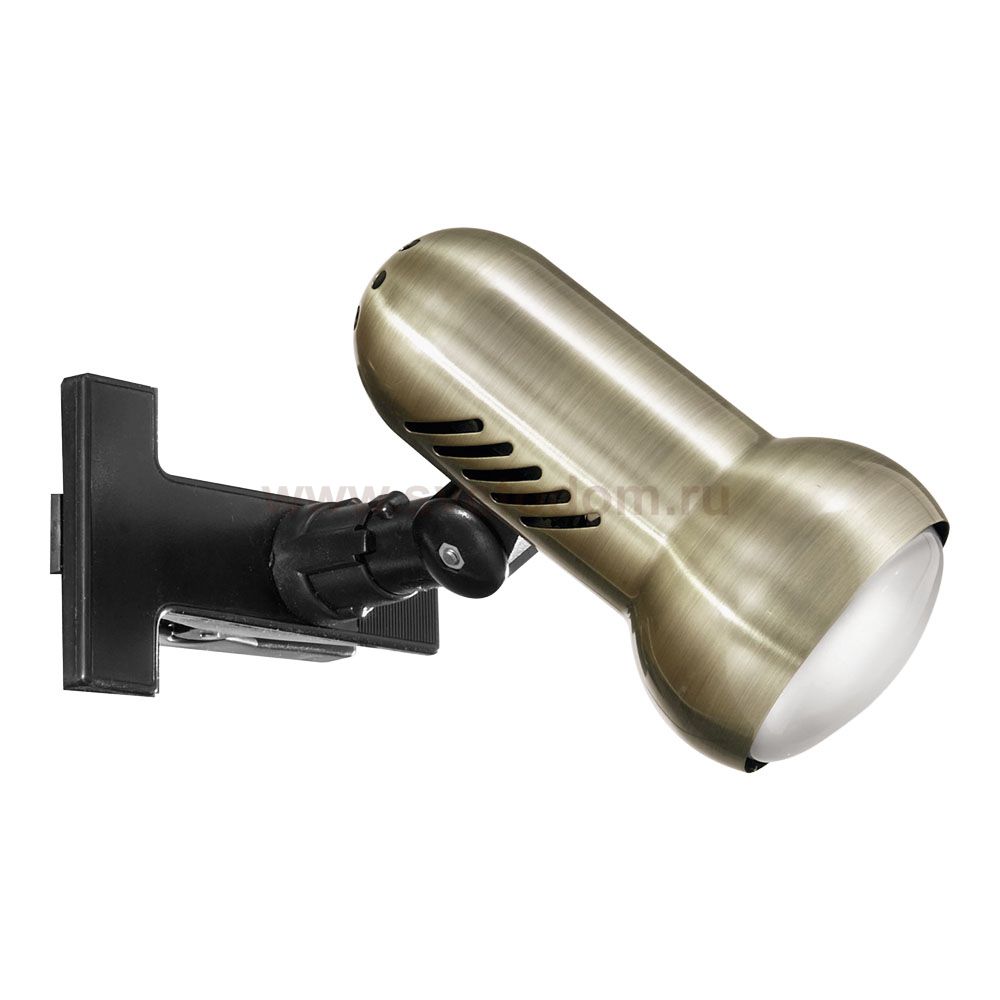 Спот MANHATTEN 1X60W(E27) прищепка бронза Eglo 81068