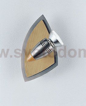 Спот WAVE 1X40W(GU10) матовый никель /бук Eglo 81309