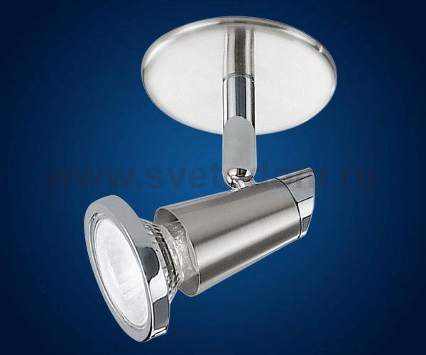 Светильник внутреннего монтажа SPIKE 1X50W(GU10) матовый никель / хром Eglo 82791