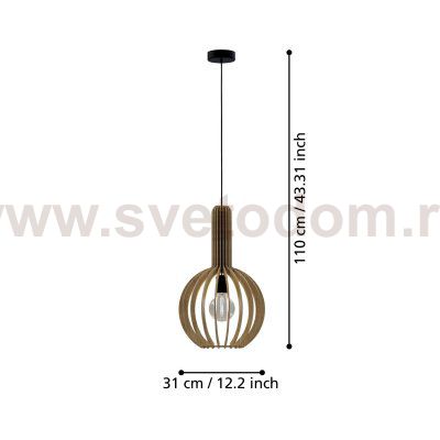 Подвесной светильник Eglo 900151 VELASCO