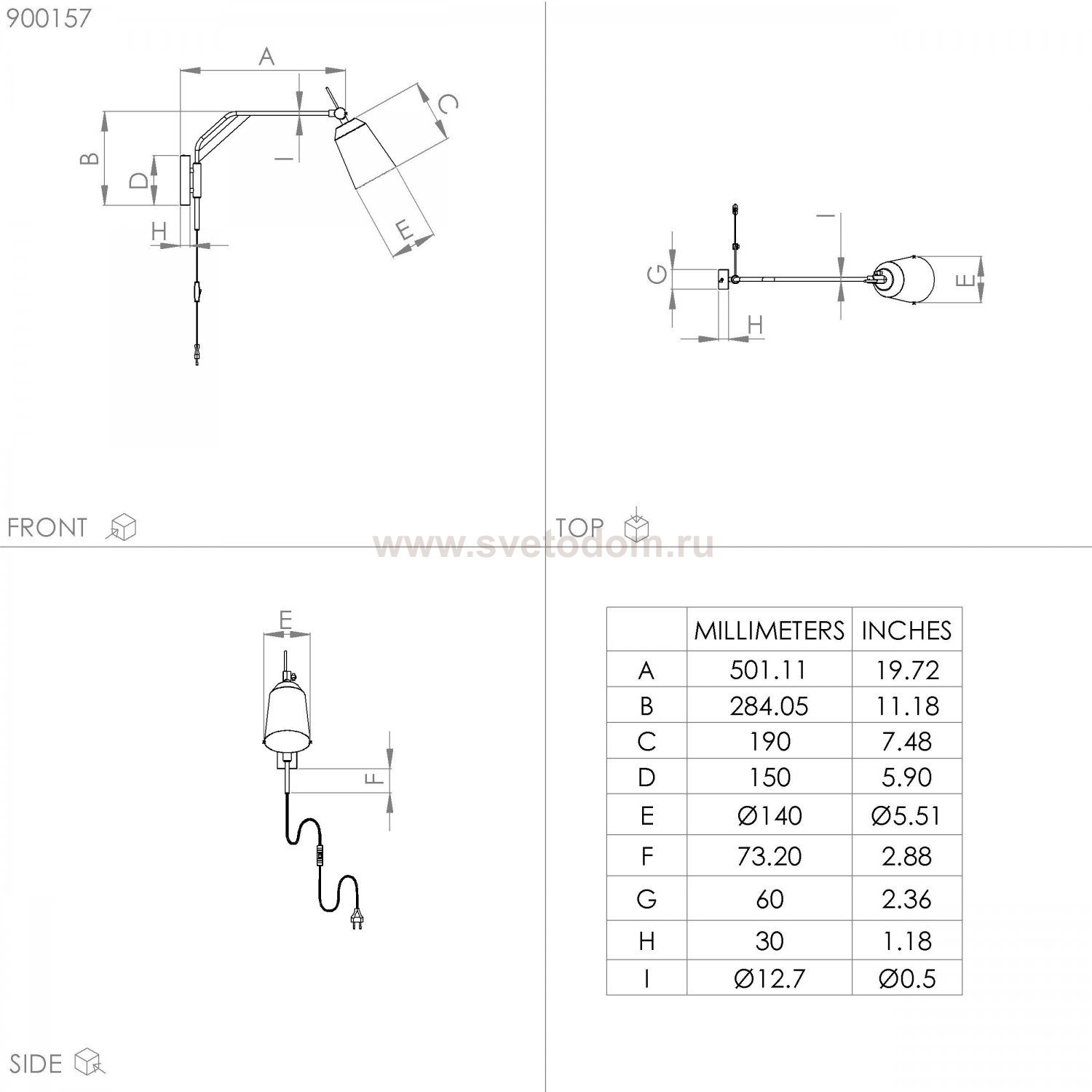 Бра Eglo 900157 LORETO