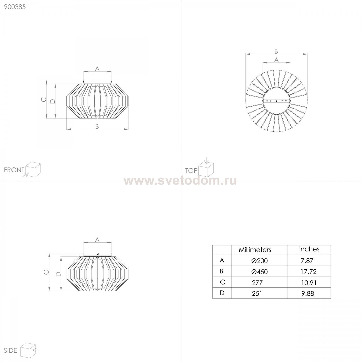 Потолочный светильник Eglo 900385 RUSTICARIA