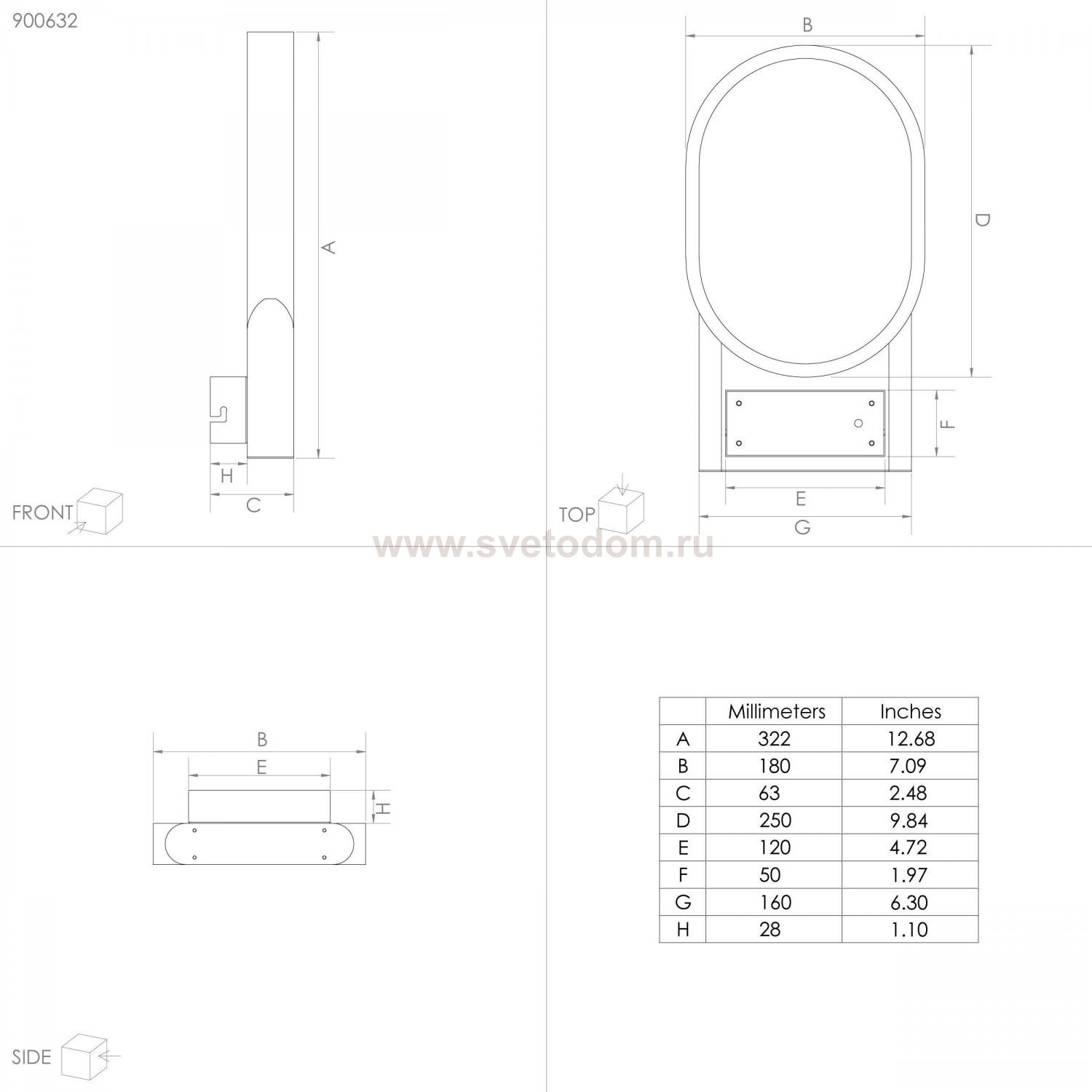 Бра Eglo 900632 CODRIALES
