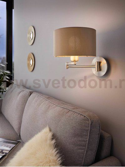 Текстильный светильник бра Eglo 95055 MASERLO