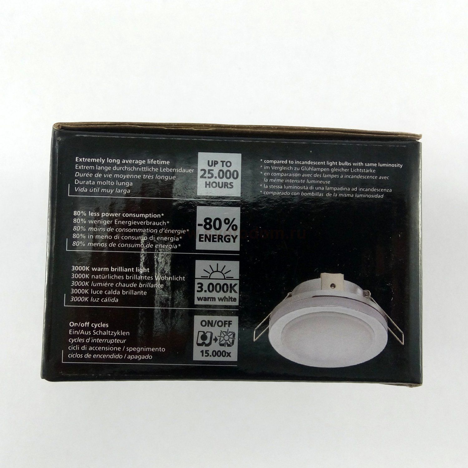 Встраиваемый светильник IP44 Eglo 95962 PINEDA 1