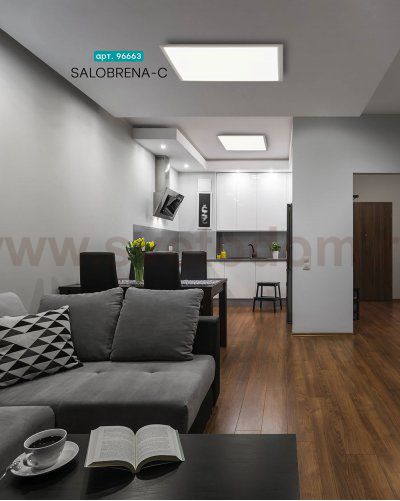 Светодиодная растровая ультратонкая панель Eglo 96663 SALOBRENA-C