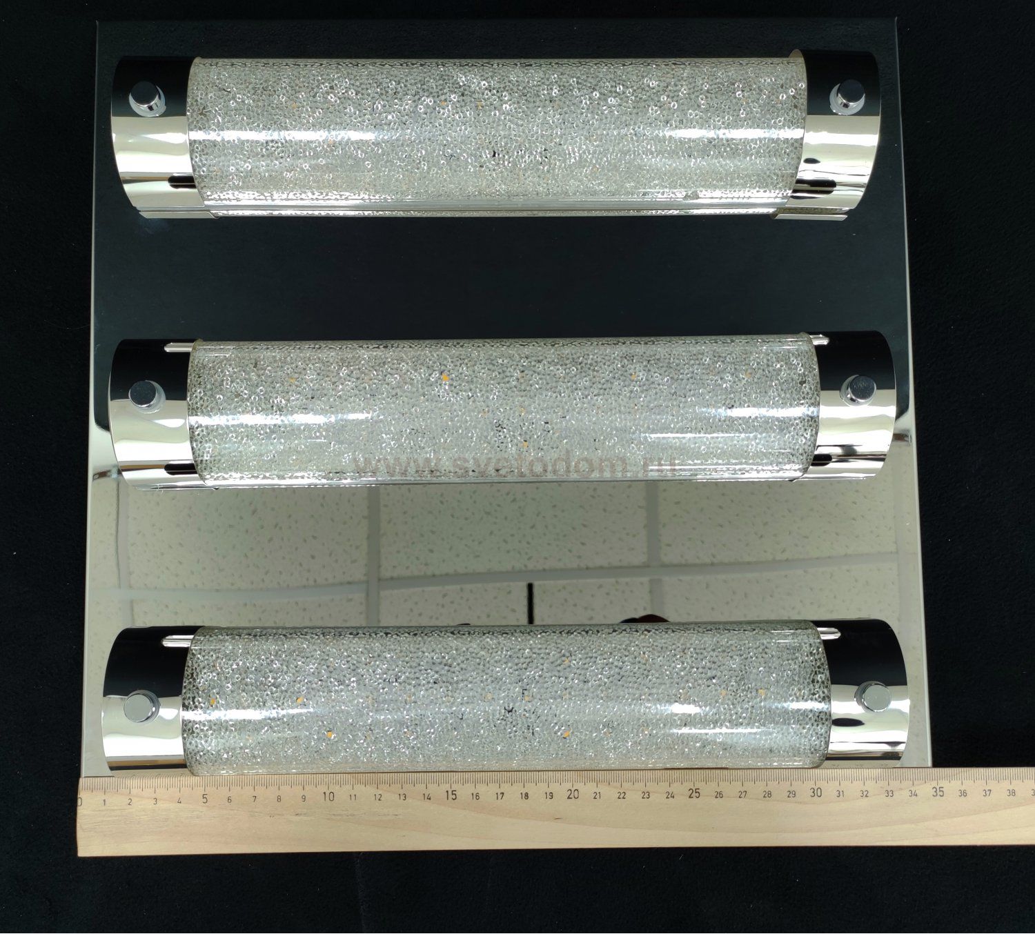 Светильник настенно-потолочный светодиодный 21Вт 350*350мм Eglo 97056 TOLORICO