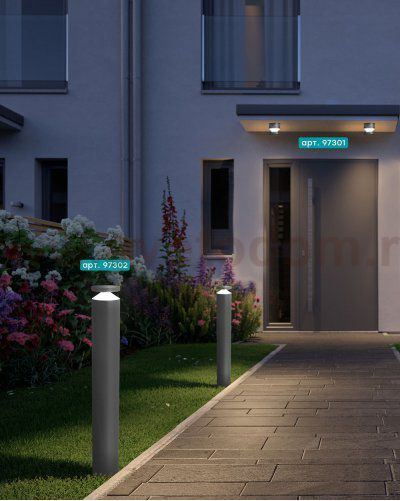 Уличный светодный настенный светильник Eglo 97301 MELZO