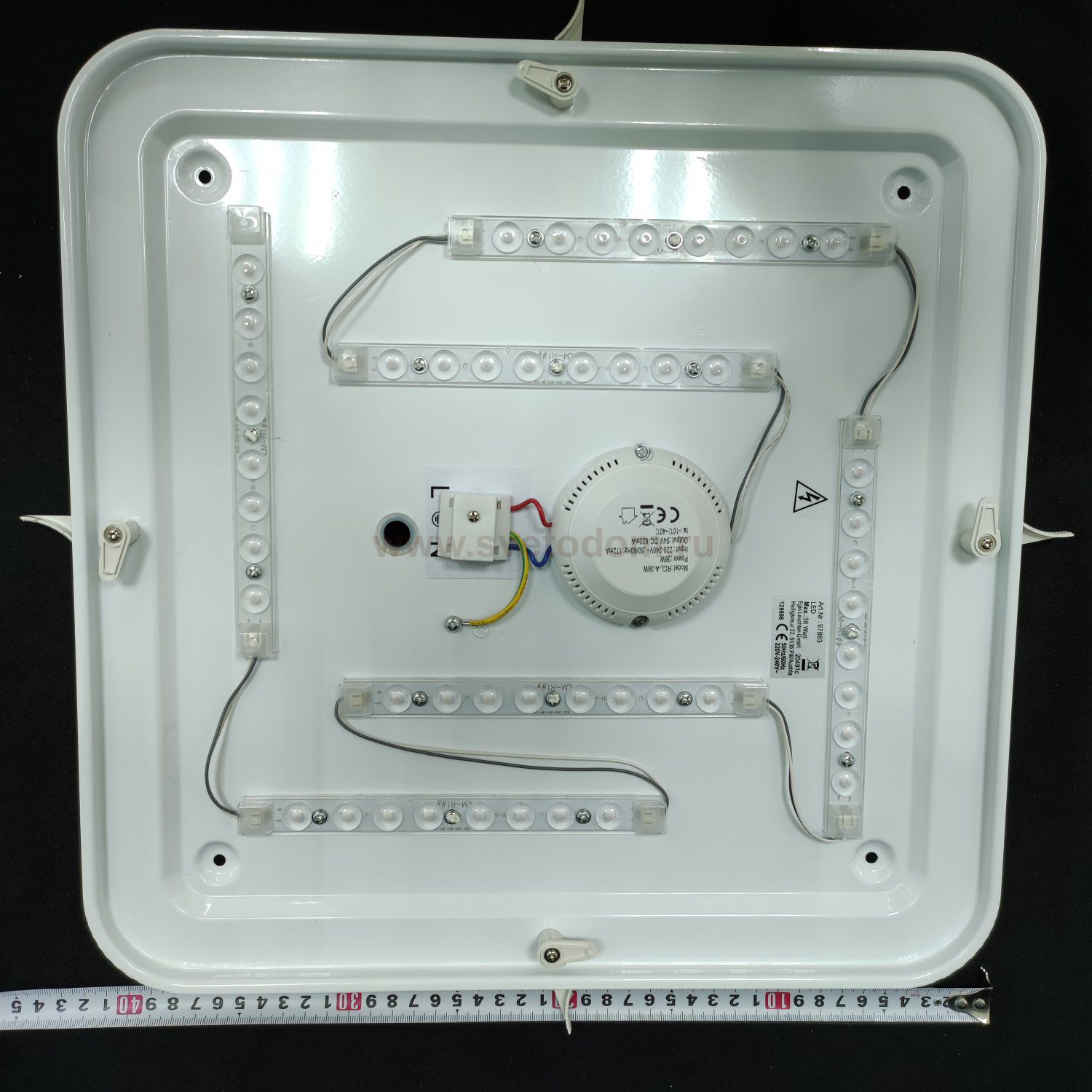 Светильник светодиодный 33.5Вт 430*430мм FRANIA-S Eglo 97883