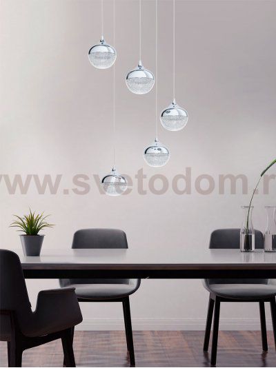 Подвесной потолочный светильник (люстра) MIOGLIA 1 светодиодный диммируемый Eglo 98629