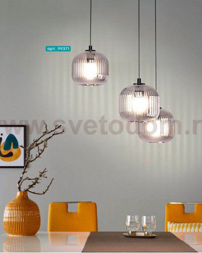 Подвесной потолочный светильник (люстра) MANTUNALLE 1 Eglo 99371