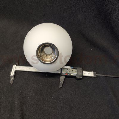 Плафон белый матовый стекло шар 125мм с резьбой 20мм к артикулу Eglo 39529 MARAGALL GA000179W4-AS