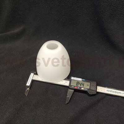 Плафон стекло белое матовое 85*75мм G9 (25мм посадка) к арт. Eglo 87842, 93065 (GL1476)