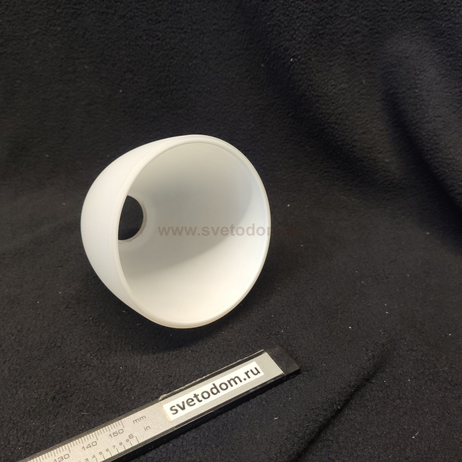 Плафон стекло белое матовое 85*75мм G9 (25мм посадка) к арт. Eglo 87842, 93065 (GL1476)