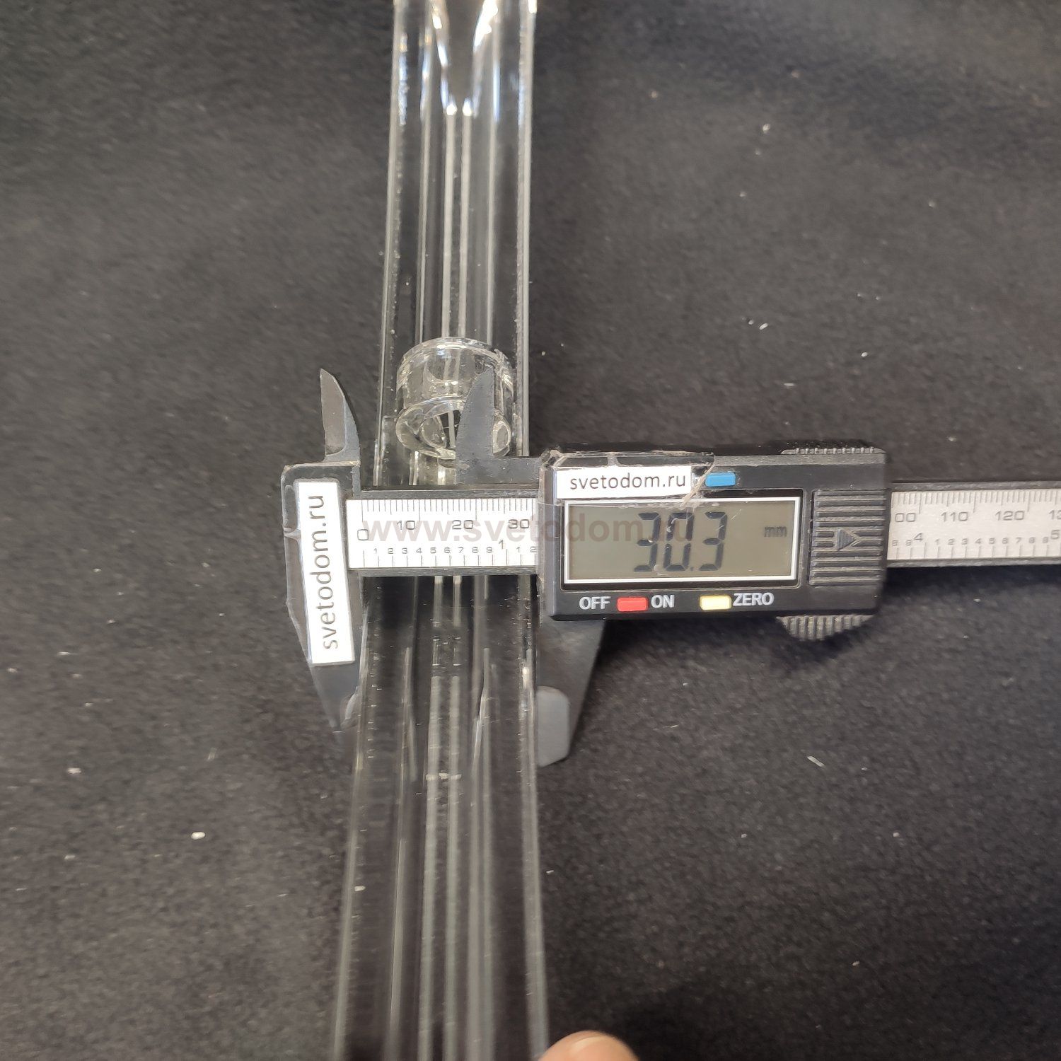 Палочка средняя стекло хрусталь к арт. 89203 Eglo GL2042 DRIFTER