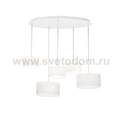Подвесной светильник Ideal Lux EKOS SP5 BIANCO