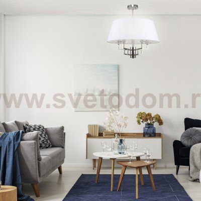 Светильник на штанге Escada 10161/5PL E14*40W Nickel