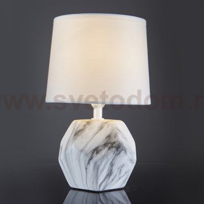 Настольный светильник Escada 10163/T E14*40W White marble MARBLE