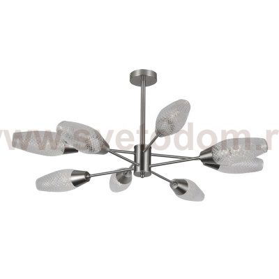 Светильник на штанге Escada 10165/8PL E14*60W Nickel DESIRE