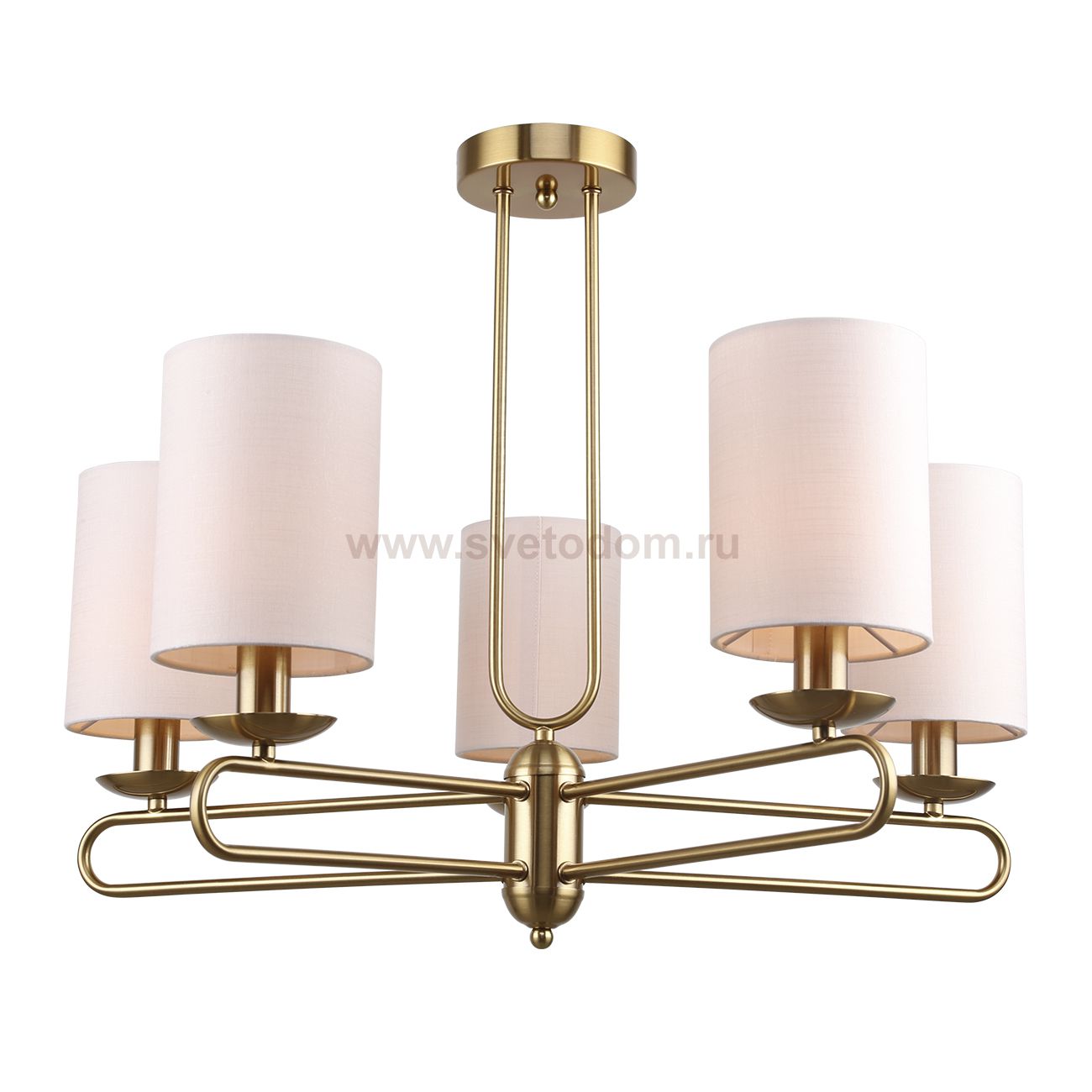 Светильник на штанге Escada 10166/5PL E14*40W Brass ECLIPSE