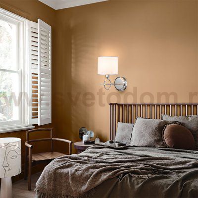 Настенный светильник Escada 10167/1A E14*40W Nickel MORAINE