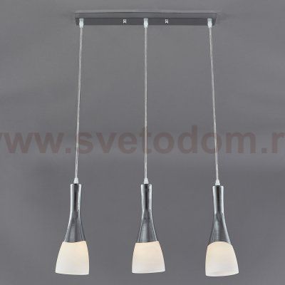 Подвесной светильник Escada 10167/3S E27*60W Chrome/White GLORY