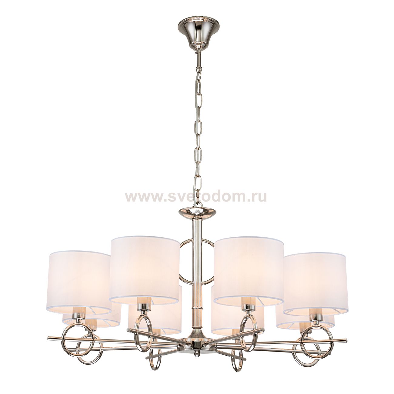 Подвесной светильник Escada 10167/8PL E14*40W Nickel MORAINE