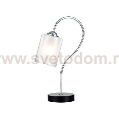 Настольный светильник Escada 10170/T E27*60W Chrome/Black MELL