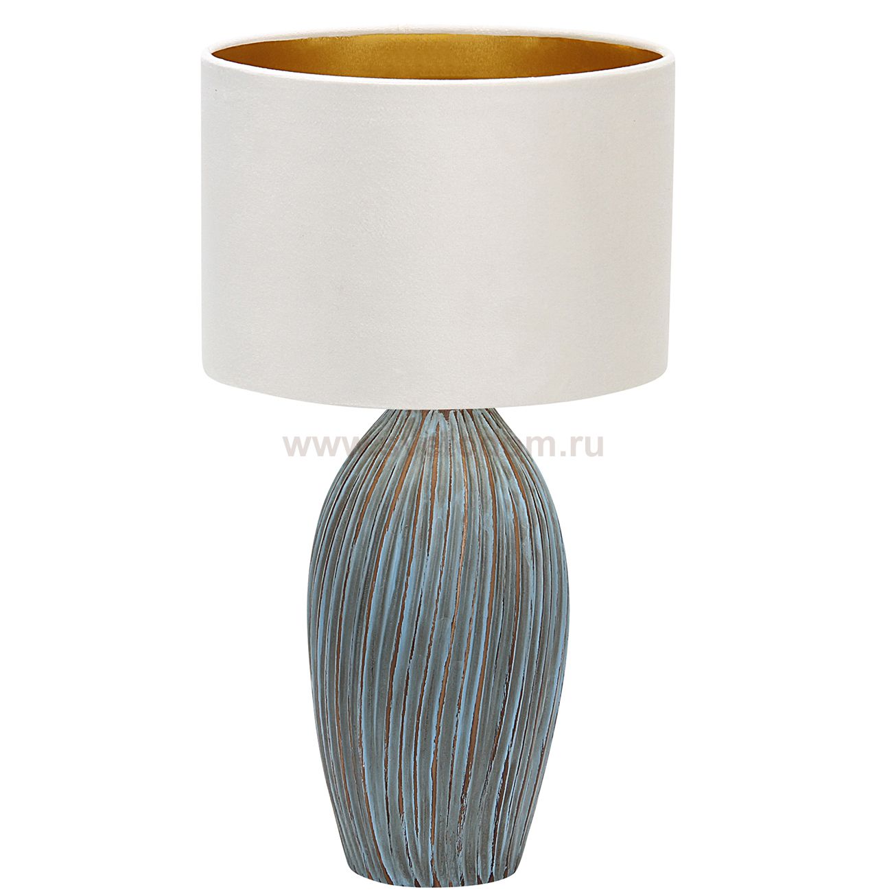 Настольный светильник Escada 10172/L E27*40W Blue AMPHORA