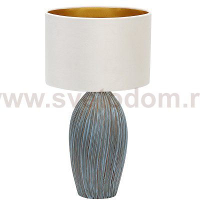 Настольный светильник Escada 10172/L E27*40W Blue AMPHORA