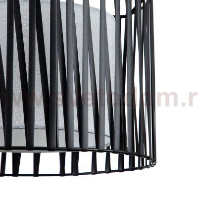 Подвесной светильник Escada 10181/1S E27*60W Black/Silver ZAMBEZE