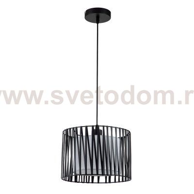 Подвесной светильник Escada 10181/1S E27*60W Black/Silver ZAMBEZE