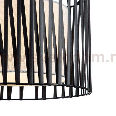 Подвесной светильник Escada 10181/1S E27*60W Black/Silver ZAMBEZE