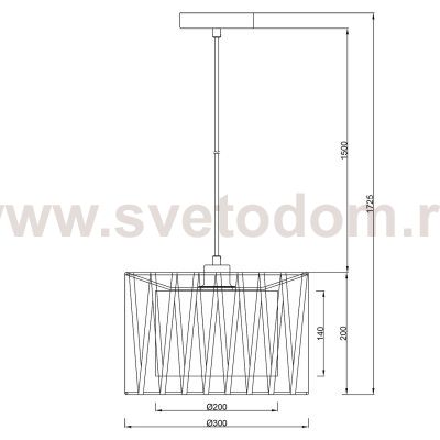 Подвесной светильник Escada 10181/1S E27*60W Black/Silver ZAMBEZE