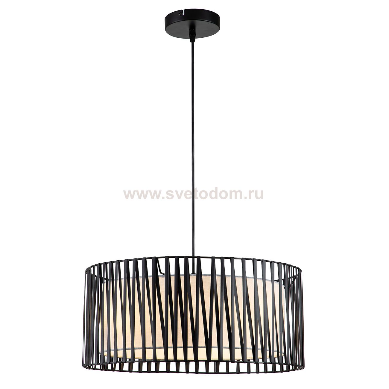 Подвесной светильник Escada 10181/3S E27*60W Black/Silver ZAMBEZE