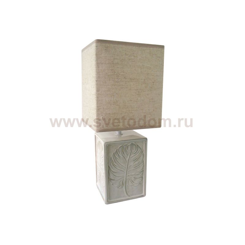 Настольный светильник Escada 1018/1L E27*60W Beige NATURAL