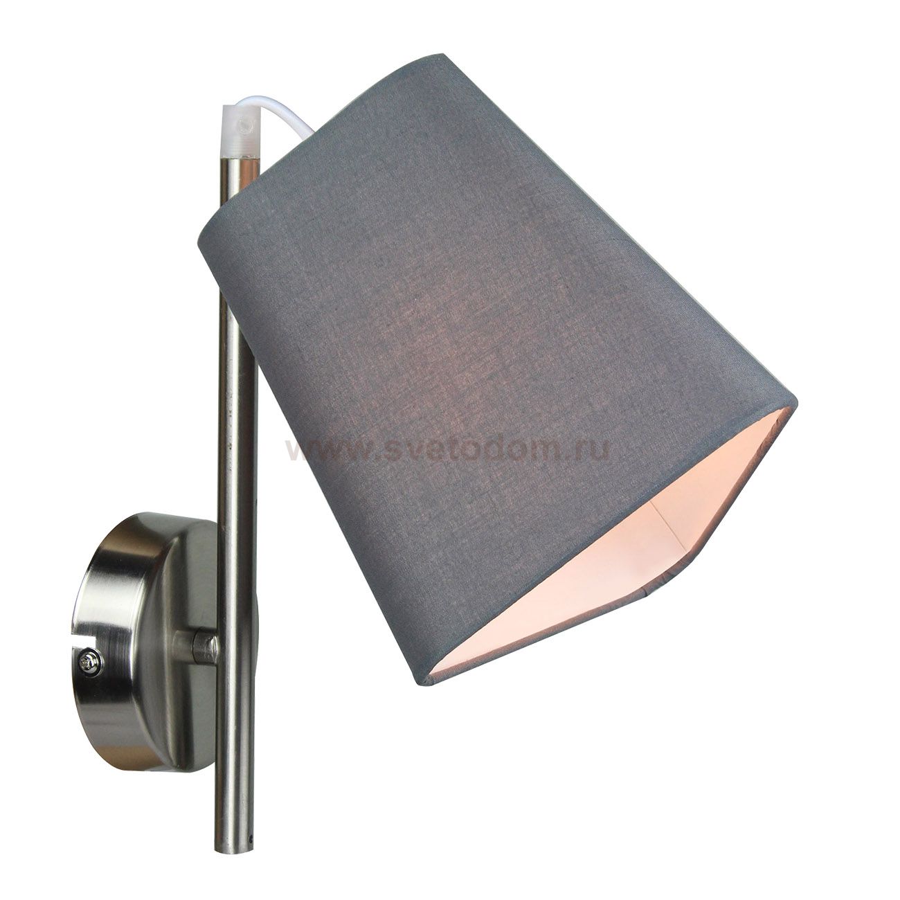 Настенный светильник Escada 10185/1A E14*40W Chrome/Grey HALL