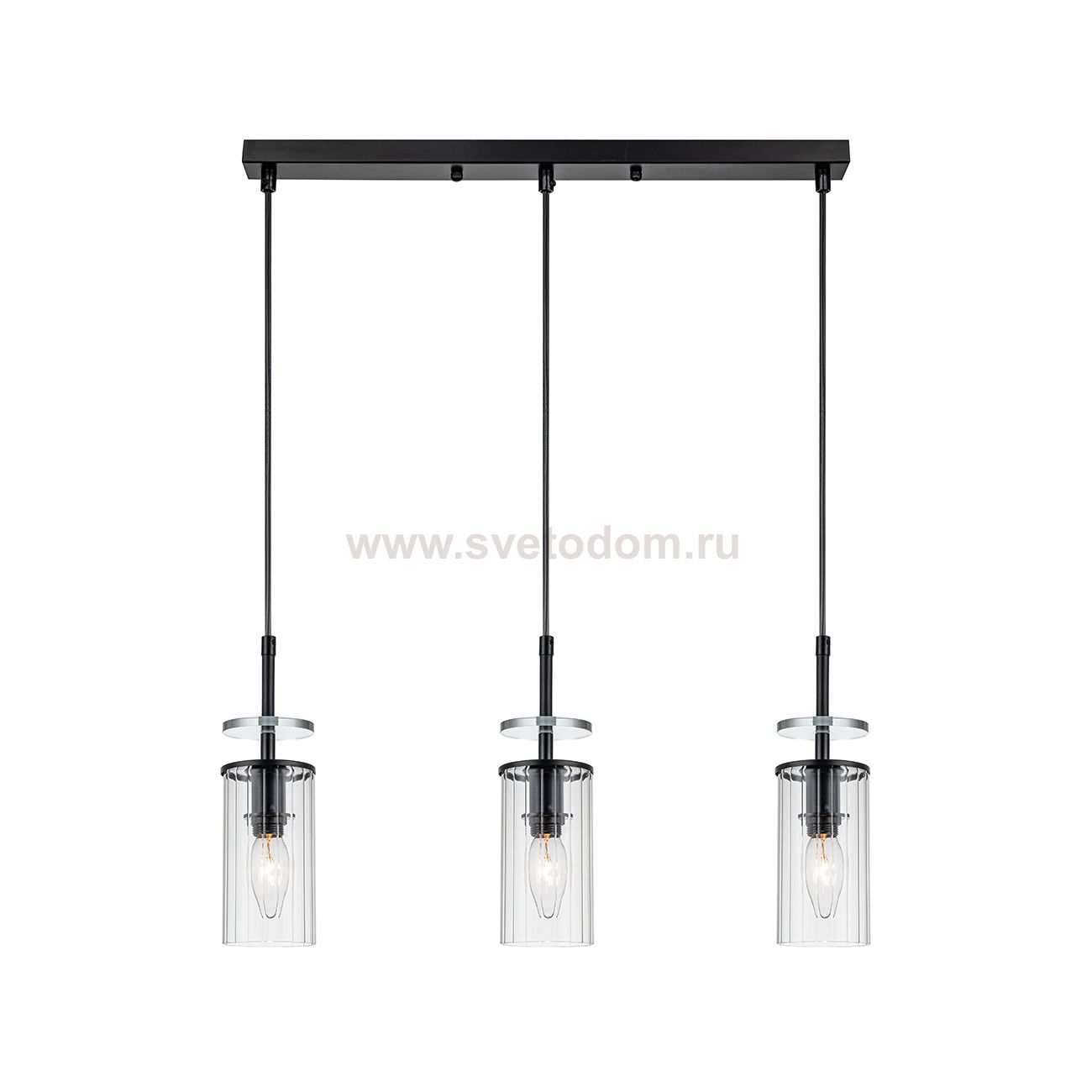 Подвесной светильник Escada 10191/3S E14*40W Black AVOLTO