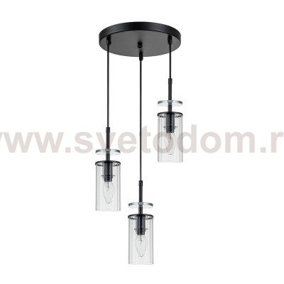 Подвесной светильник Escada 10191/3 E14*40W Black AVOLTO