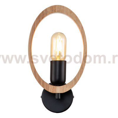 Настенный светильник Escada 10196/1A E27*40W Black RUSTIC