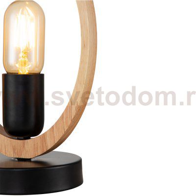 Настольный светильник Escada 10196/T E27*40W Black RUSTIC