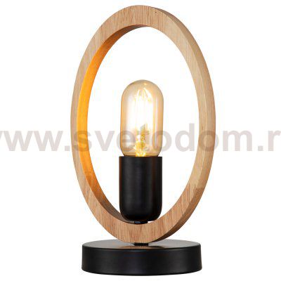 Настольный светильник Escada 10196/T E27*40W Black RUSTIC