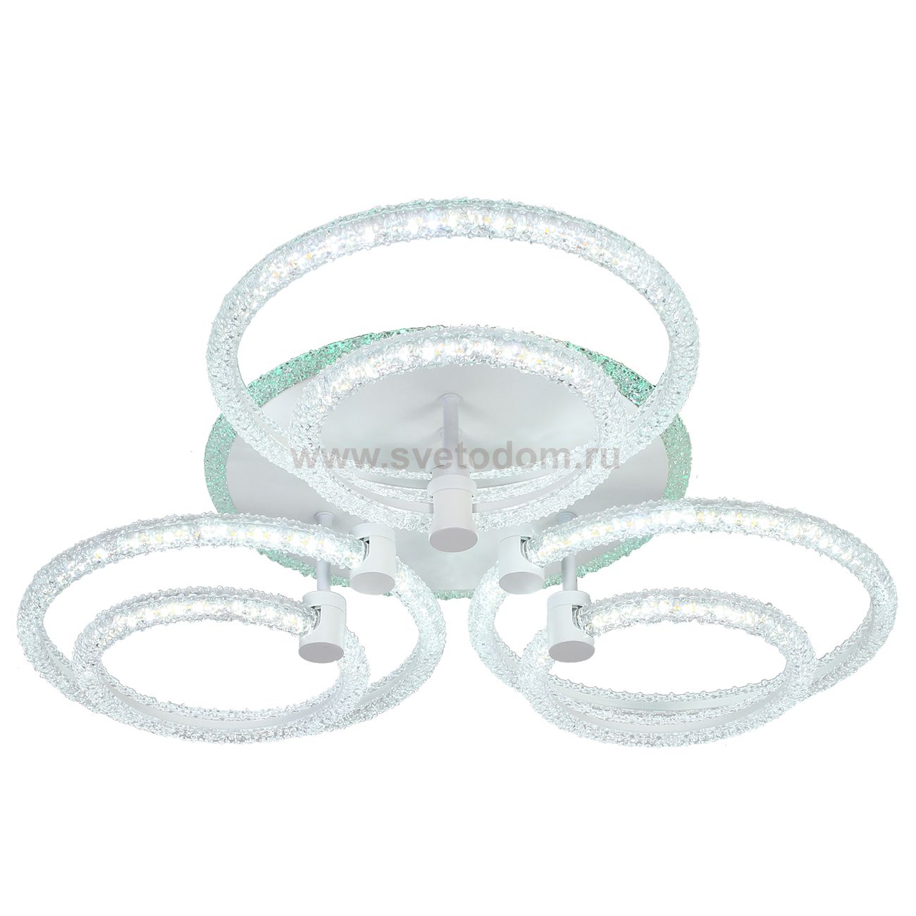 Потолочный светильник Escada 10204/6 LED*139+8W White ICE